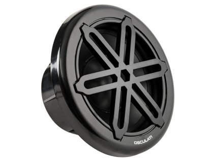 11901 2 subwoofer osculati s vykonem 200w v cernem provedeni