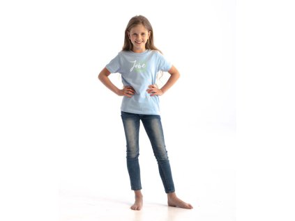 Dětské triko Jobe Casual Sky Blue (Velikost 164)