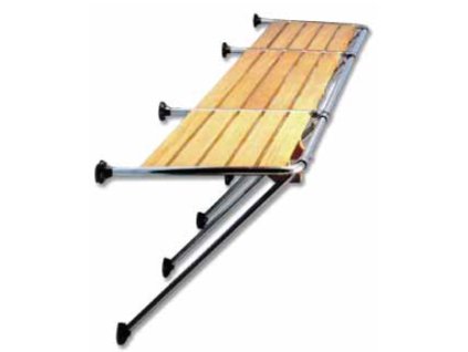 Trojdílné koupací molo, šíře 150 - 230 cm (Rozměr šířka 230 cm, hloubka 55 cm)