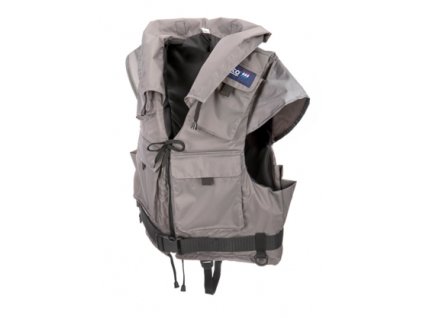 Vesta pro rybáře s kapucí váha 40 - 70 kg, výtlak 45 N (Velikost 70 kg ++)