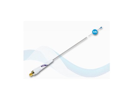 13290 1 vhf antena s nerezovou konstrukci glomex ra109sls pro plachetnice delka 90 cm
