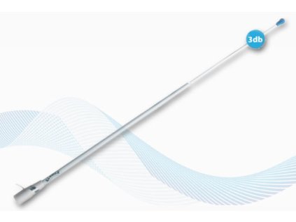 VHF sklolaminátová anténa Glomex RA112 k radiostanicím pro motorové lodě a jachty, délka 150 cm