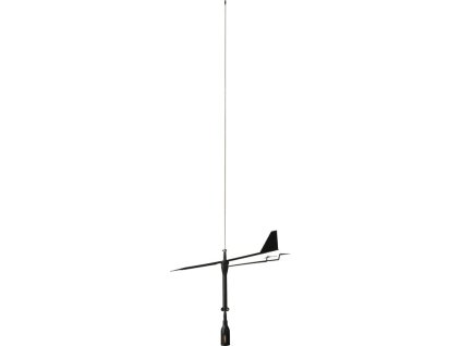 13311 2 vhf sklolaminatova antena supergain black swan k radiostanicim pro plachetnice s drzakem na stezen delka 85 cm