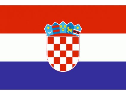 13413 1 vlajka chorvatsko 30 x 45 cm