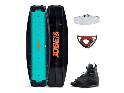 Wakeboard Jobe Logo 138 s vázáním Jobe Maze v setu