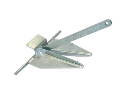 Žárově zinkovaná kotva Danforth pro písková dna, 4 - 50 kg (Provedení 20 kg)