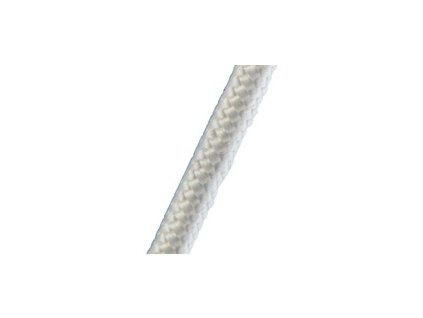 Polyesterové bílé lano pro kotvení a vyvazování lodí, průměr 6, 8, 10 a 12 mm