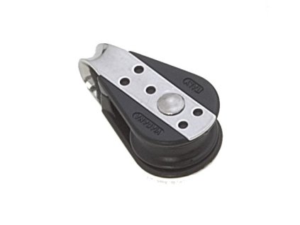 14661 jednoducha mini kladka viadana s trmenem pro lana 6 mm prumer 22 mm