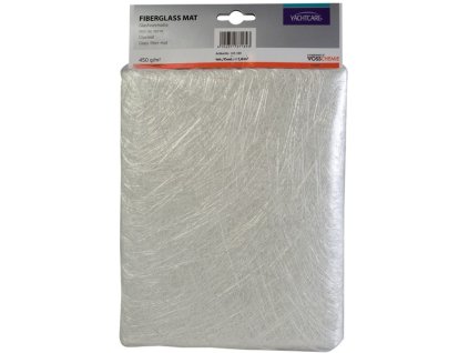 Skelná rohož Yachtcare Fiberglass Mat jako výztuž na opravu laminátu, obsah 1 m2, 300 g/m2 (Varianty balení 450 g / m2)