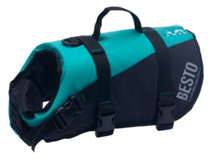 15426 vesta pro psy s vahou 15 40 kg besto dog jacket deluxe limetkovo cerna