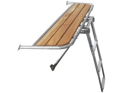 Koupací molo 1000 mm s teleskopickým žebříkem