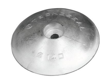 Magnesiová anoda na kormidlo, průměr 140 mm