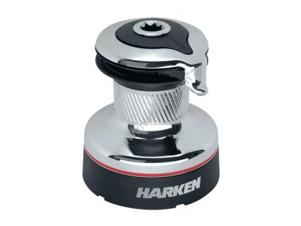 Dvourychlostní samonavíjecí chromová vinčna Harken, model 35.2STC, 40.2STC a 46.2STC