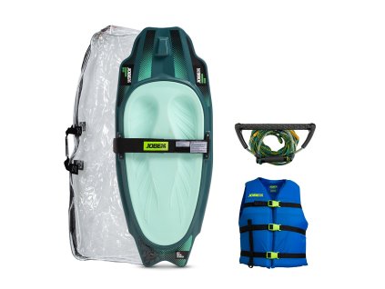Kneeboard Jobe Slash Atlantic Green v setu