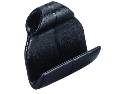 2322 1 hacek na uchyceni plachty barva cerna