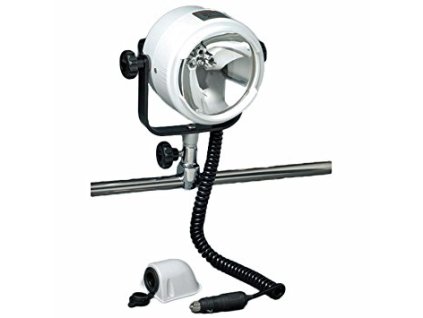 2403 1 halogenovy hledacek s uchytem na reling lode