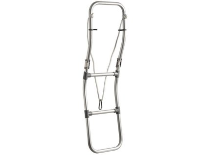 Hliníkový žebřík pro nafukovací čluny se 3 příčkami, S tvar, délka 110 cm