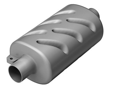 2649 1 horizontalni tlumic na hadici 40 mm