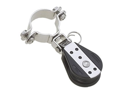 2943 1 jednoducha mini kladka se seklem na reling pro lana 8 mm prumer 28 mm