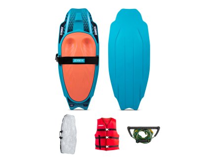 Kneeboard Jobe Slash Teal v setu