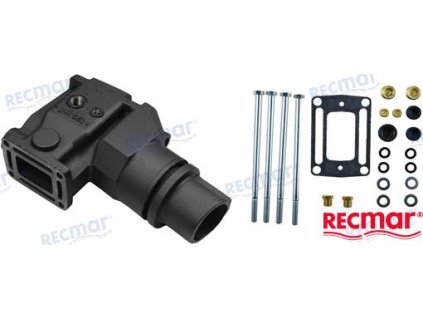 Koleno stoupačka výfuku Volvo OEM 3863061 pro motory V6 a V8