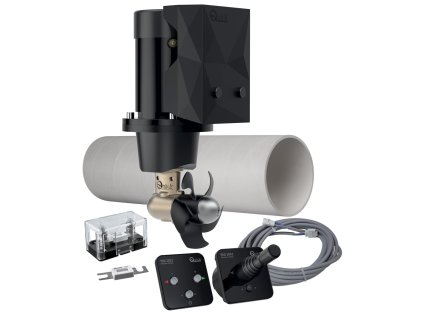 Kompletní sada příďového motoru Quick BTQ 140-40 (Provedení joystick, kabel 6 m, pojistka, držák pojistky, bez tunelu)