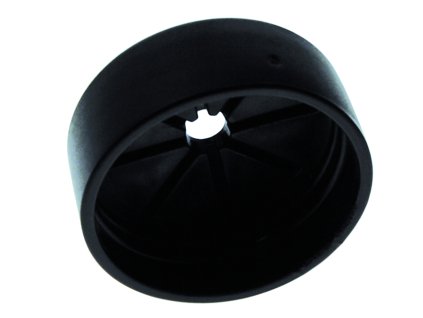 3618 1 koncovka k motoru pro trubici na ochranu kabelu cerna