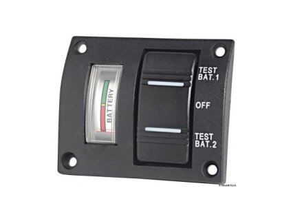 3723 1 kontrolni panel na kontrolu stavu 2 baterii