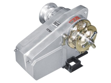 Kotevní horizontální vrátek Lofrans Cayman s vinčnou, výkon 700 - 1000 W pro řetěz 6 - 10 mm (Provedení 1000 W, řetěz 10 mm ISO 4565)