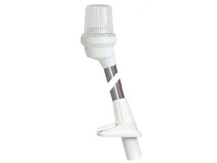 Kotevní poziční bílé světlo 360° na nerezové tyči na bajonet v bílém provedení (Provedení délka 105 cm)