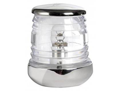 3843 1 kotevni pozicni bile svetlo 360 pro lode do 12 m v nerezovem provedeni