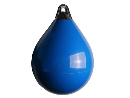 Kulatý fendr Majoni modrý s černými konci (Velikost průměr 55 cm, délka 75 cm)