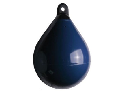 Kulatý fendr Majoni navy s černými konci (Velikost průměr 45 cm, délka 62 cm)