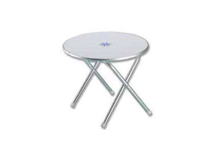 Kulatý skládací stůl s námořním motivem, průměr 60 cm