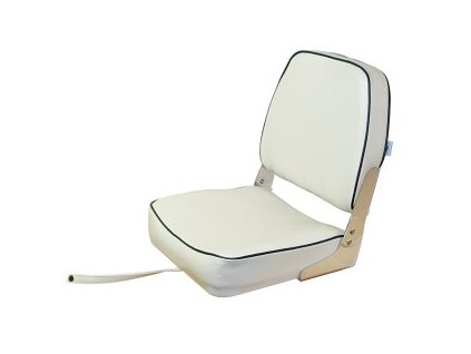 4824 1 lodni sklopna sedacka s modrym lemovanim vcetne polstrovani