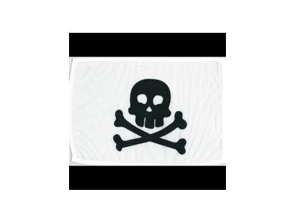 486 1 bila piratska vlajka