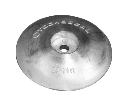 Magnesiová anoda na kormidlo, průměr 110 mm