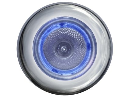 5325 1 modre led svetlo hella spot z lestene nerezove oceli