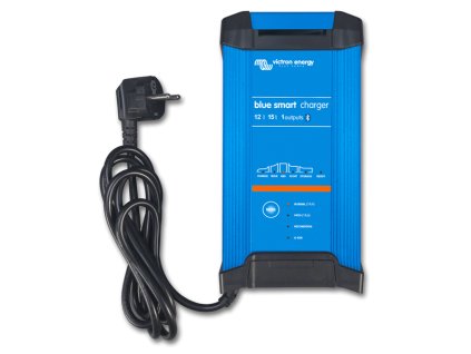 Nabíječka baterií Victron Energy Bluesmart IP22. model 12/15 pro 3 baterie