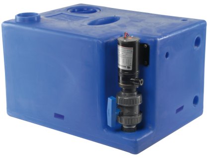 5520 1 nadrz na odpadni vodu se zabudovanym maceratorem objem 112 l