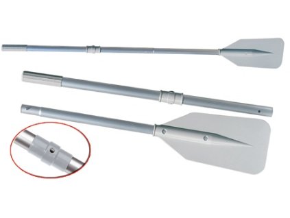 5907 1 nahradni skladaci vesla pro nafukovaci cluny v sedem provedeni delka 160 cm