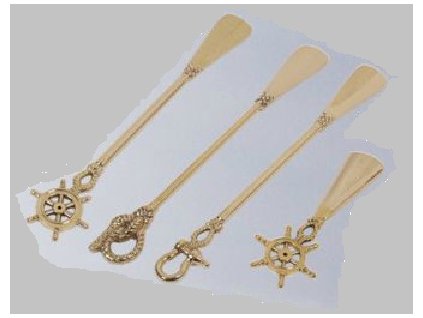 Nazouvací lžíce (Provedení s kormidelním kolem, délka 20 cm)