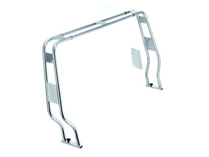 Nerezová nastavitelná rampa pro pevné lodě, výška 115 cm (Provedení šíře 100 - 190 cm, průměr trubek 40 mm)