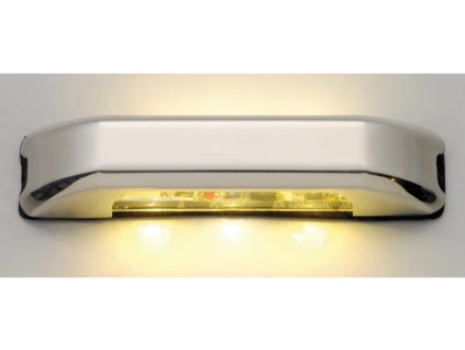 6654 1 nerezove led stropni svitidlo s bilym svetlem dolni sviceni