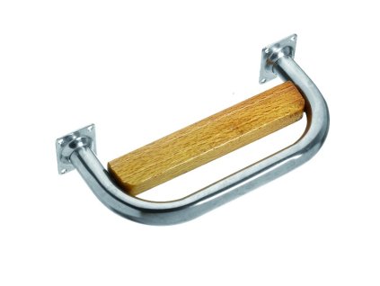 6663 1 nerezove madlo s drevenou prickou delka 25 cm