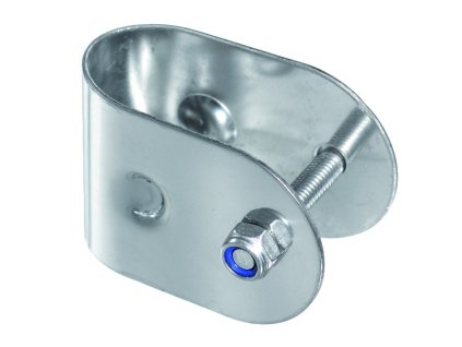 Nerezový "U" úchyt pro upevnění žebříků, průměr 22 a 25 mm (Provedení průměr 25 mm)