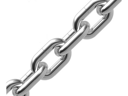 6990 1 nerezovy kalibrovany retez din 766 prumer 10 mm