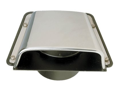 Nerezový pasivní ventilátor Vetus Scirocco pro průměr hadice 75 mm