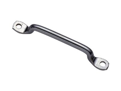 Nerezový podlouhlý kovaný třmen, průměr 5 mm