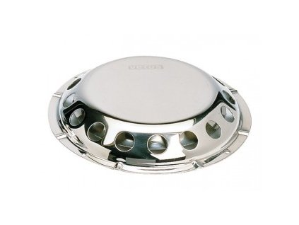 Nerezový ventilátor UFO s moskytierou, 3 varianty (Provedení neuzavíratelný s průzorem)